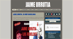 Desktop Screenshot of jaimeurrutia.com
