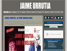 Tablet Screenshot of jaimeurrutia.com
